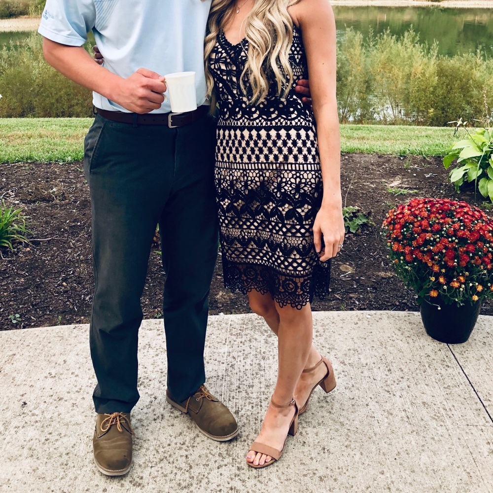 Lulu’s spaghetti strap lace dress NEVER WORN